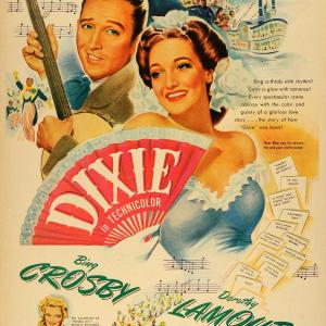 1943 Ad Film Dixie Bing Crosby Dorothy Lamour Song Hits Marjorie Reynolds LF4 Browse Cheap Pice