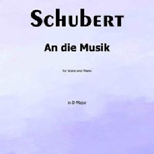 An Die Musik High Quality For Sale