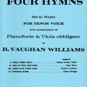 Vaughan Williams, Ralph - Four Hymns, for Viola, Tenor, and Piano Published by Boosey & Hawkes Discount Professional