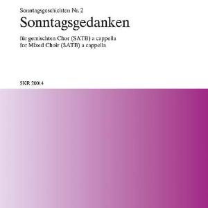 Sonntagsgeschichten - Choral Score Discount Fashionable