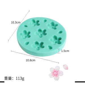 Mini flower Silicone Fondant Mould Explore