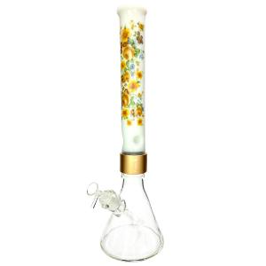 Prism Pipes 18 Vintage Floral Beaker Bong With Mastercard Online