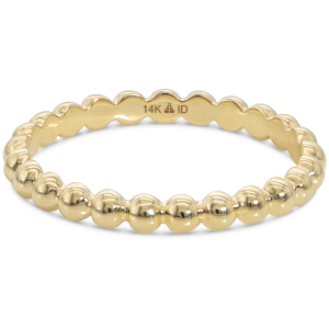 14K Gold Bead Ring Buy Cheap Fake