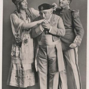 Bronis Arnowska; Guido Thielscher and Josef Sieger in 'The Merry Widow' Portrait Print Sale Cheapest