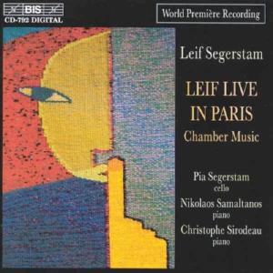 Segerstam: Chamber And Instrumental Music For Cello And Pian Cheap Fake
