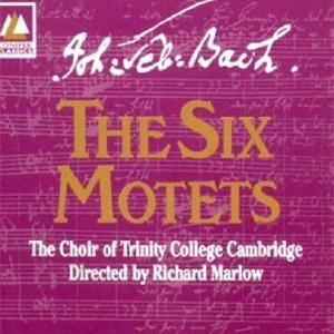 Bach: The Six Motets / Marlow, Trinity College Choir Sale Fast Delivery