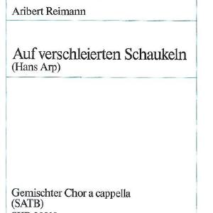 Auf verschleierten Schaukeln - Choral Score Clearance Pick A Best