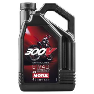 Motul 300V 4T Competition Full Synthetic Motor Oil with Ester Core 5W-40 4 Liter #104135 Geniue Stockist Cheap Online