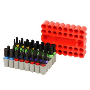 ARES 31010 - 33-Piece Color-Coded Security Bit Set with Magnetic Bit Holder Purchase Sale Online