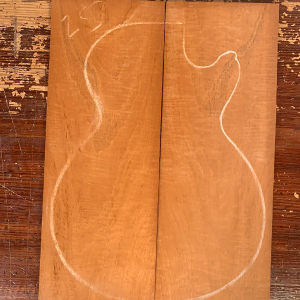 Figured Mahogany Drop Top Popular Online