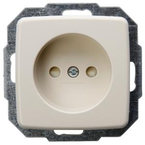 Wandcontactdoos 2V ZA creme Factory Outlet Cheap Pice