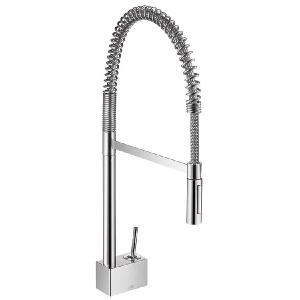 AXOR Starck Semi-Pro Kitchen Faucet with Pull-Out Spring Spout and Locking Spray Diverter Buy Cheap Release Dates