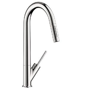 AXOR Starck Pull-Down Kitchen Faucet with Magnetic Docking and Non-Locking Spray Diverter Buy Cheap Authentic