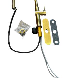 KOHLER 22972-2MB Crue Pull Down Kitchen Faucet, Kitchen Sink Faucet, Vibrant Brushed Moderne Brass New in Box Discount Official Site