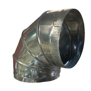 Heating & Cooling Products, 15012018, 12", 90, Adjustable, Round Duct Elbow, - 4 Pack From China Cheap Pice