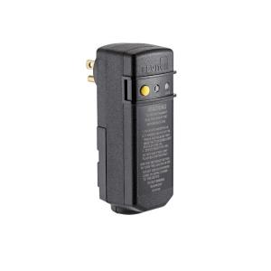 Leviton R51-GSRA1-THD Commercial Thermoplastic GFCI Plug, Black Sale Get To Buy