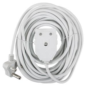Nexus Extension Cord White Dbl 10 M 1.0 Mm 10 A Sale Huge Surprise