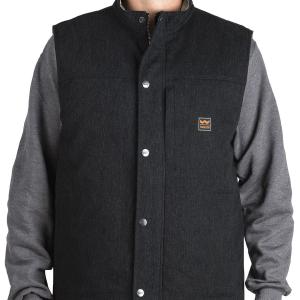 Walls Mens Workwear Vest with Kevlar Finishline