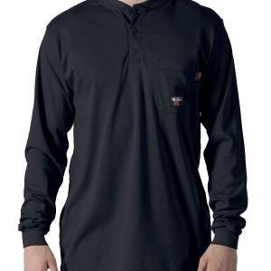 Walls Mens Flame Resistant Long Sleeve Henley Fashionable Online