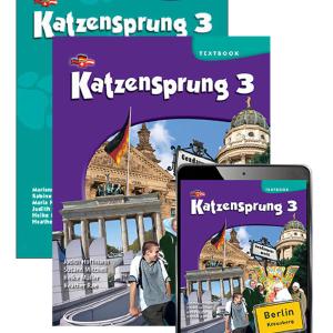 Katzensprung 3 Textbook, eBook and Workbook Free Shipping Manchester