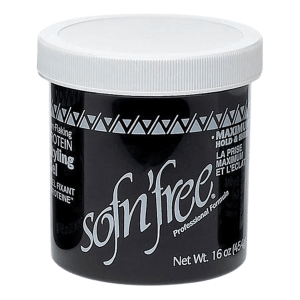 Sofn'free Non Flaking Protein Styling Gel Black 473ml Cheap Pice Buy Discount
