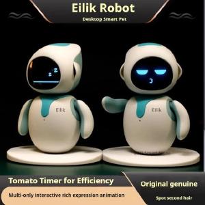 Original Eilik Smart Robot Electronic Automation Ai Robot Emotional Interaction Vocal Multiple Mode Cute Blue and Pink Gift Huge Surprise