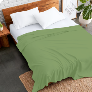 Sage Flat Sheet Solid Bliss Sateen Free Shipping Inexpensive