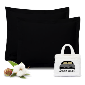 Comfy Black Euro Shams Solid Sateen Cheap Sale Cheap