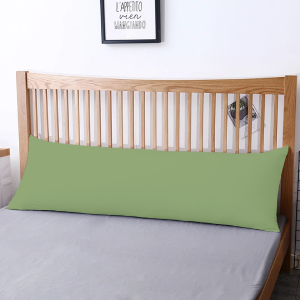 Sage Body Pillow Cover Solid Comfy Sateen Cheap Pice