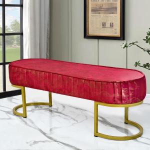 3 Seater Luxury Sprinkle Shade Wooden Stool With Steel Stand -1277 Discount Fashionable