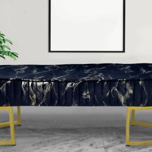 3 Seater Luxury Sprinkle Shade Wooden Stool With Steel Stand -1279 Cheap Sale Online Online