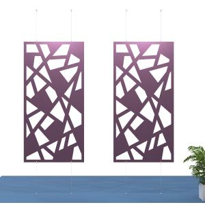 4x8 Acoustic Room Divider - Broken Window Shipping Discount Authentic