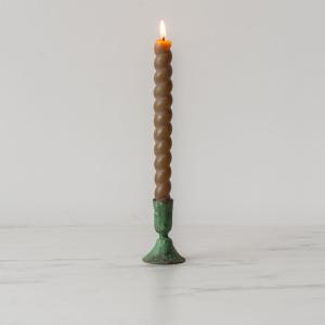 Forged Iron Candlestick Holder - Verdigris Green Buy Cheap Reliable