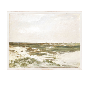 "Grassy Dunes Petite Scape" Framed Art Print Cheap With Mastercard