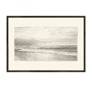 "Ocean Horizon II" Framed Art Print 2025 New For Sale