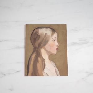 "Portrait of a Daughter" Art Print by Melissa Mary Jenkins With Credit Card Free Shipping