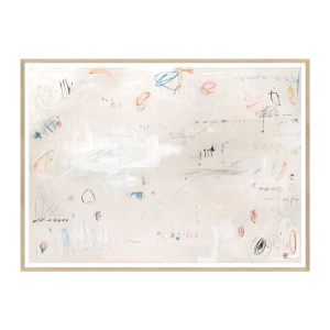 "Lively Scatters" Framed Art Print Good Selling Cheap Pice