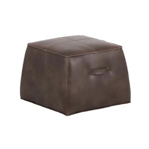 Aiden Ottoman / Dark Brown Free Shipping For Sale