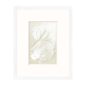 "Round Bunny Tail" Framed Art Print Cheap Low Shipping Fee