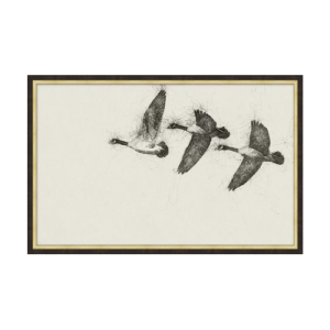 "Migrating Geese I" Framed Art Print Visit New Online