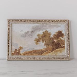 "Hillside Trees Petite Scape" Framed Art Print The Cheapest Cheap Pice