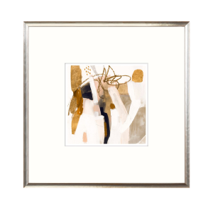 "Golden Scatter IV" Framed Art Print Cheap Sale From China
