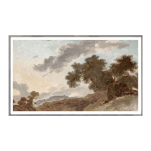 "Hillside Trees" Framed Art Print 2025 Unisex