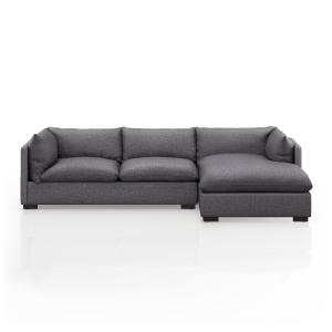 Walden 2 Piece Sectional - Charcoal Outlet New