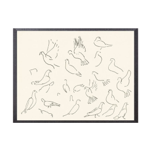 "Doves" Framed Art Print Buy Cheap Big Discount