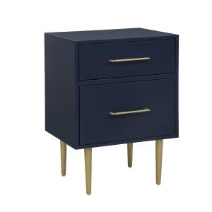 Valerie Glam Night Table - Navy Free Shipping Comfortable