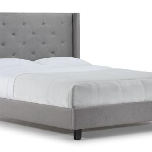 Audrey 3-Piece Queen Bed - Grey Clearance From China