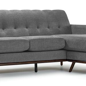 Ziva Chaise Sofa - Grey Shipping Outlet Store Online