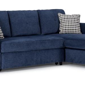 Vance Pop-Up Sofa Bed - Blue Clearance Pictures
