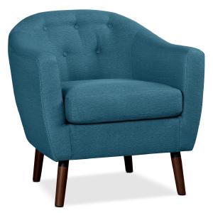 Zia Accent Chair - Blue Cheap Nicekicks